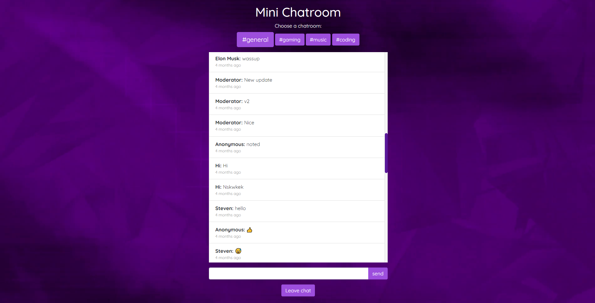 chatroom